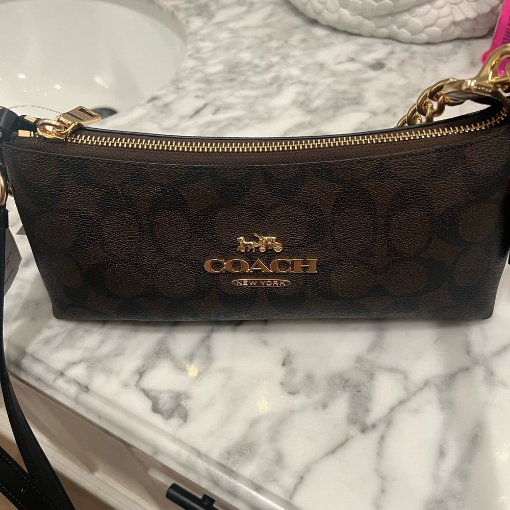 Coach charlotte shoulder bag